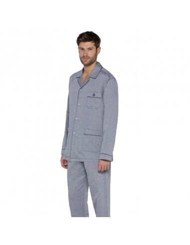 GUASCH pijama de hombre de tela camisero PC151 D773