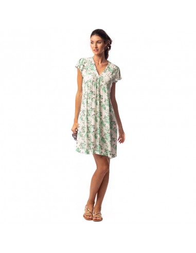 EGATEX vestido de mujer en viscosa estampado floral 221174