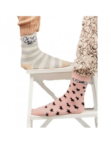 GISELA calcetines de mujer estampados de Tom&Jerry 5/0071