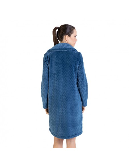 MASSANA Bata de mujer gofrada L736235