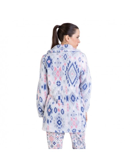 MASSANA bata de mujer de tres cuartos con cremallera L736206