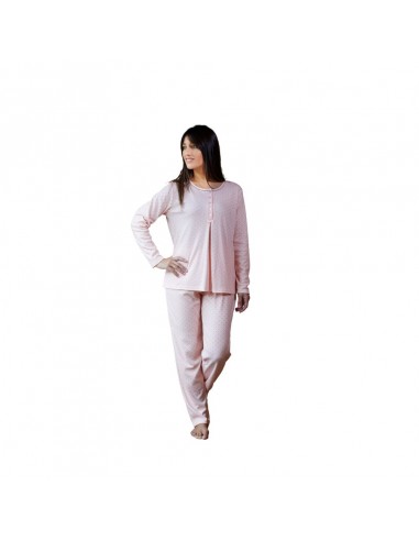 CUE pijama de mujer con tapeta de algodón 33117