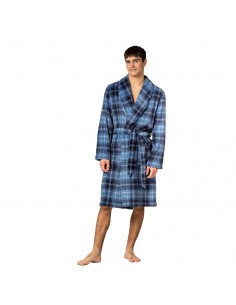 SOY bata de hombre cruzada...