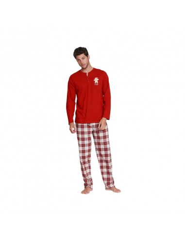 ADMAS pijama de hombre de NAVIDAD Gingerbred 56536