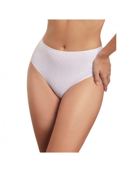 SELENE braga alta con dibujo de jacquard 3123 BG