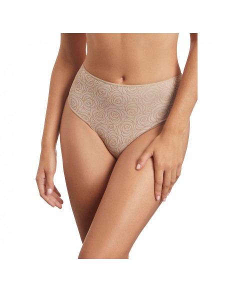 SELENE braga alta con dibujo de jacquard 3123 BG
