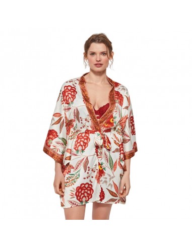 GISELA Kimono de mujer en algodón-modal 2/20150U