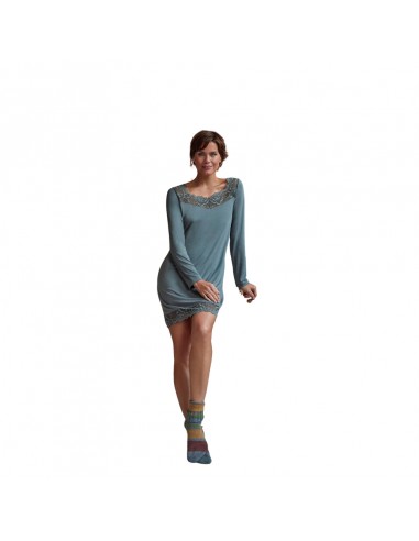 JANIRA camisón en color burdeos GRETA JOLIE 1123 NIGHTDRESS