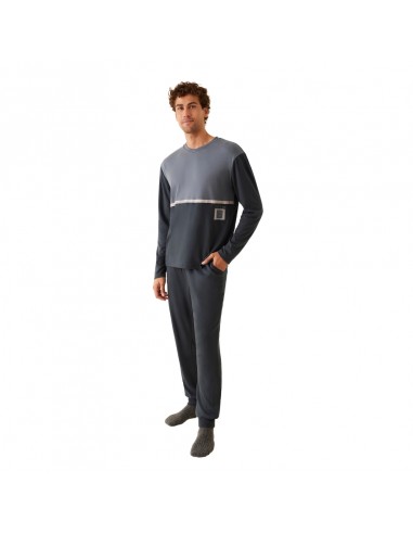 PROMISE conjunto de 3 piezas de hombre pijama y bata H34113