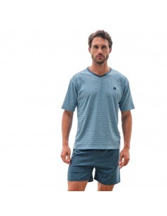 MASSANA pijama hombre verde...