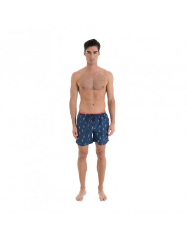 MASSANA bañador hombre con bolsillos color marino E253388