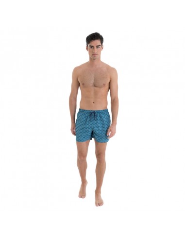 MASSANA bañador hombre con bolsillos color petróleo E253386