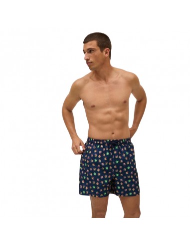 YSABEL MORA bañador  hombre estampado peces en marino 90327