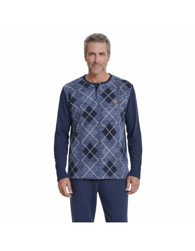 MASSANA pijama hombre invierno marino P751333