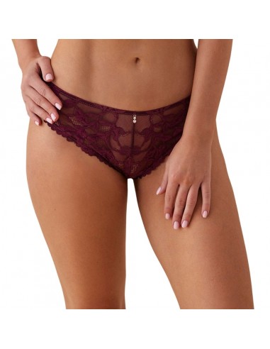 PROMISE bikini mujer fantasía burgundy encaje invierno L6572
