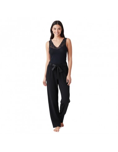 COTONELLA camiseta mujer tirantes encaje GD193