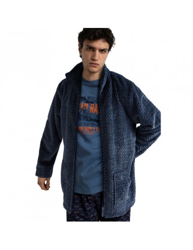 ADMAS bata de hombre invierno azul... ADMAS bata de hombre invierno azul...