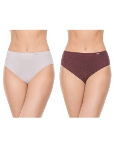 AVET pack 2 bragas midi mujer microfibra estampadas 256 - LENCERÍA IDONA 2