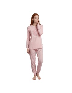 SEÑORETTA pijama mujer invierno rosa 262124 - LENCERÍA IDONA