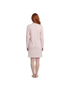 SEÑORETTA camisón mujer invierno rosa algodón 262126 - LENCERÍA IDONA 2